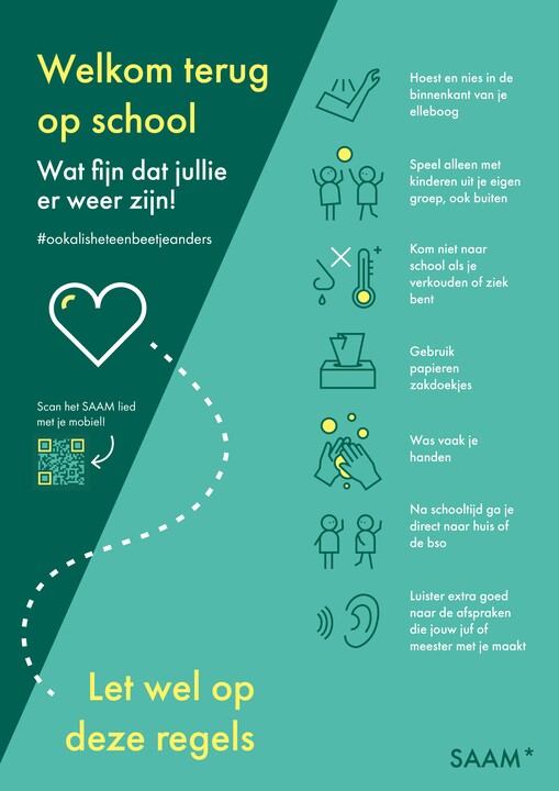 SAAM * posters voor ouders en kinderen