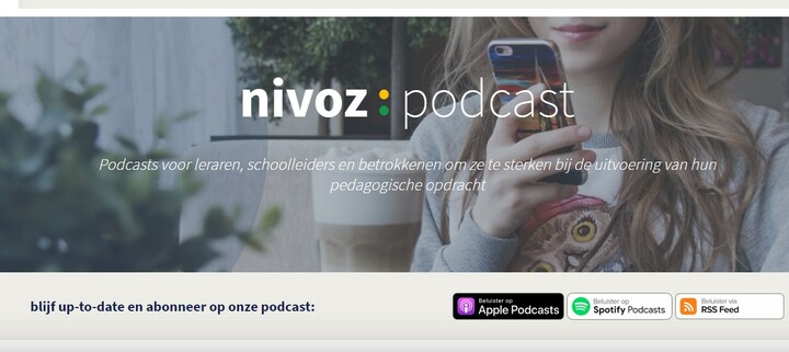 Nivoz Podcast over onderwijslessen bij SAAM*
